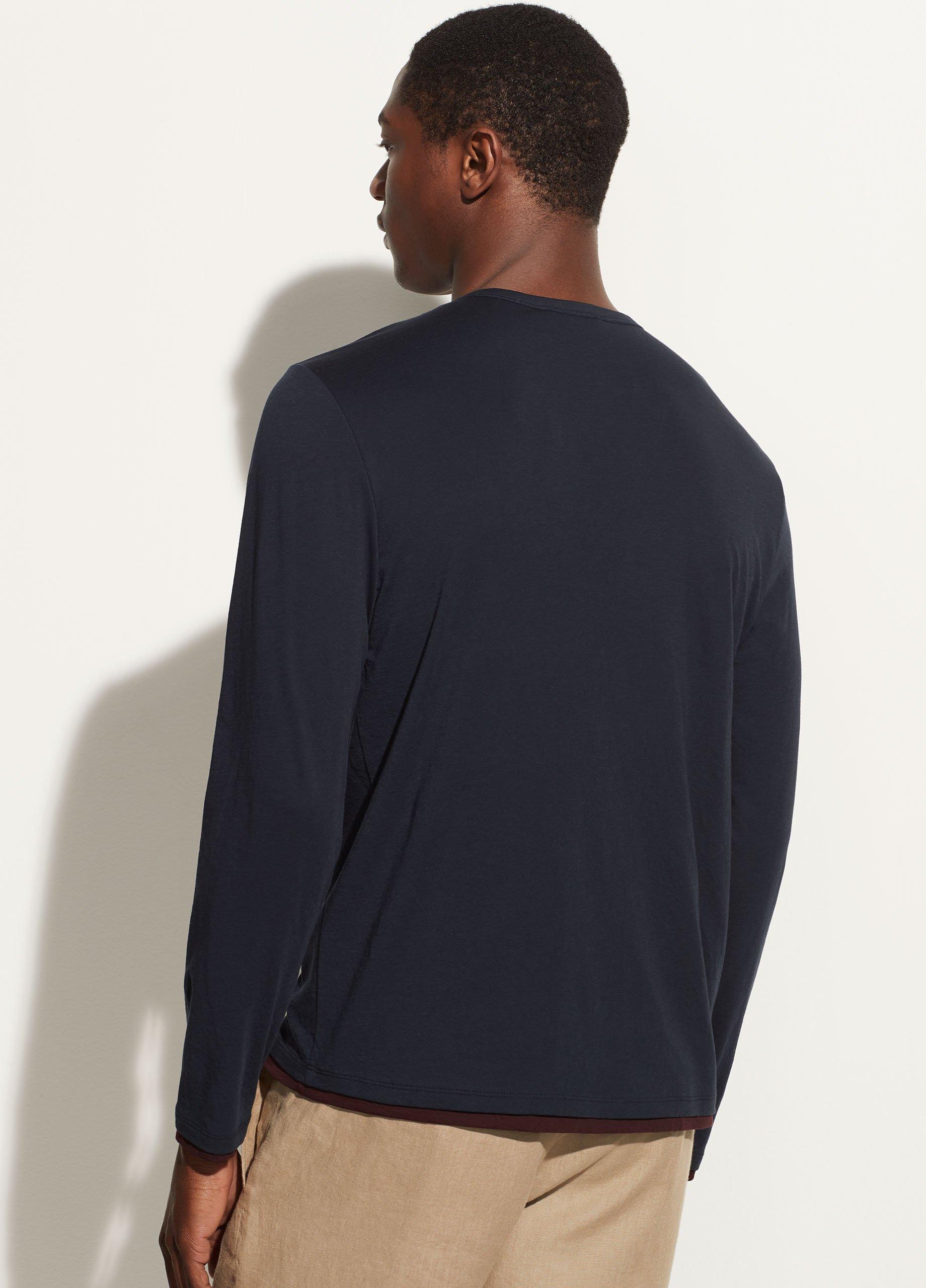 Double Layer Long Sleeve Crew image number 3