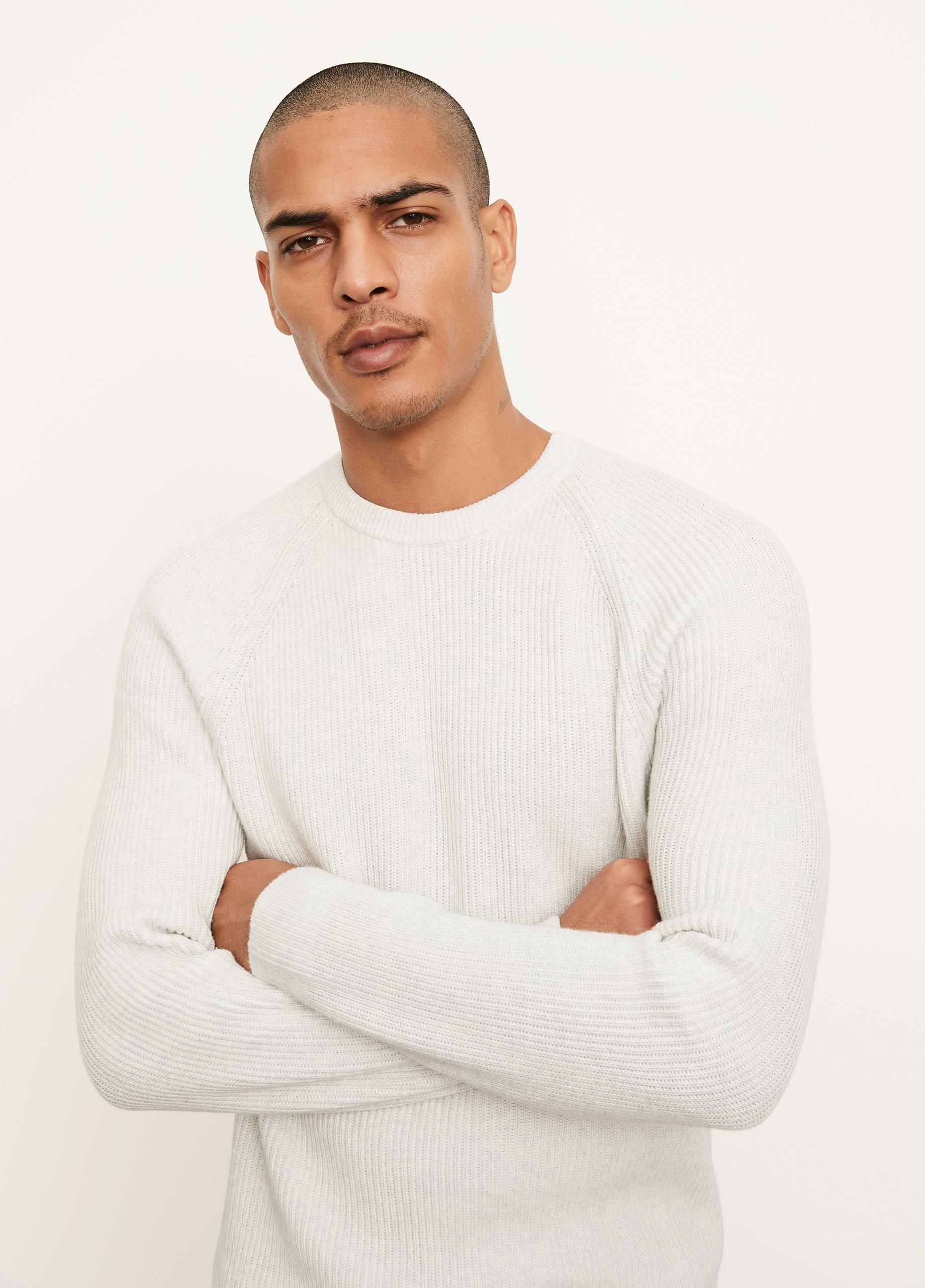 Cotton Rib Crew in Vince Products Men | Vince