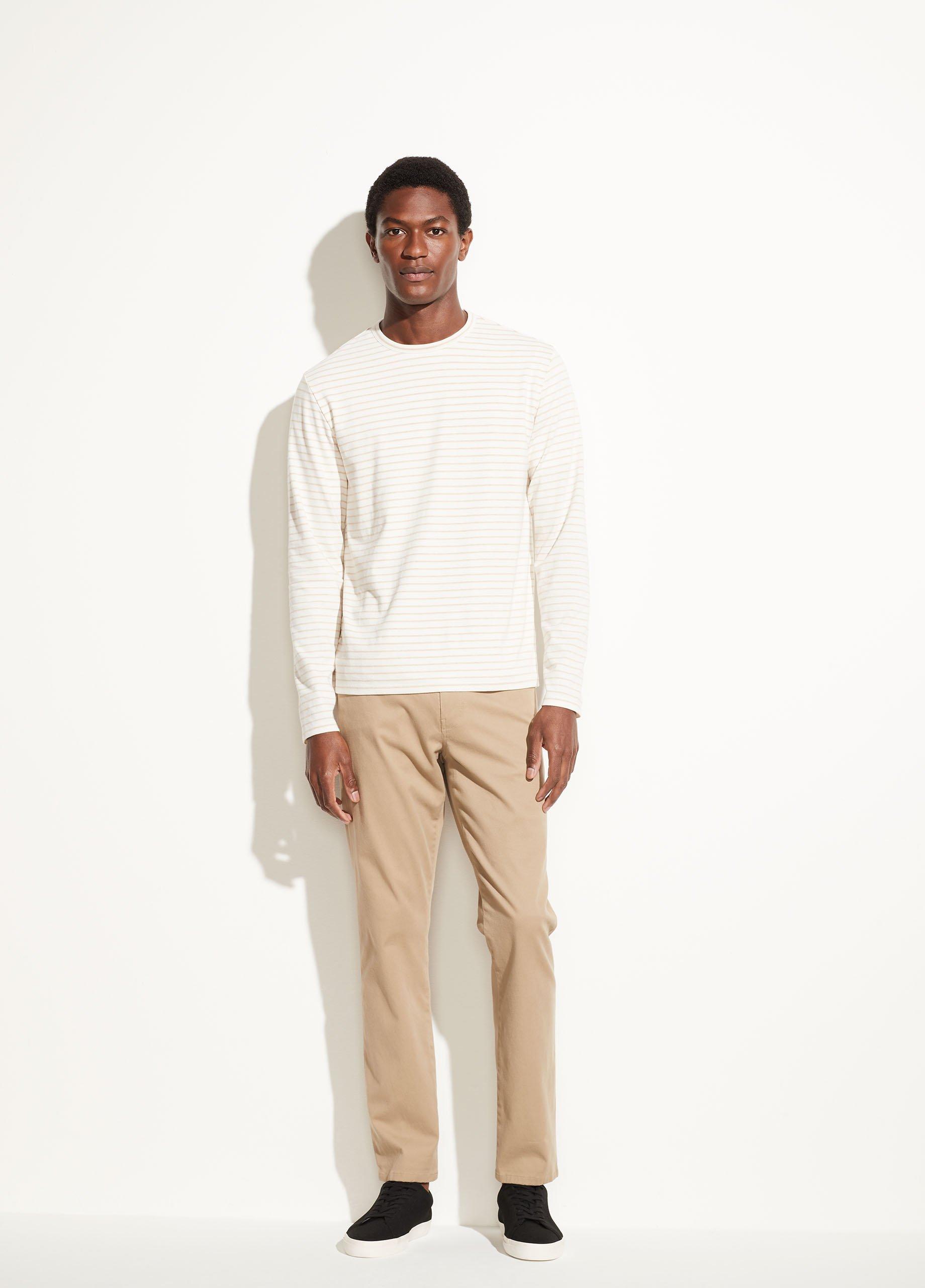 Stripe Long Sleeve Crew image number 1