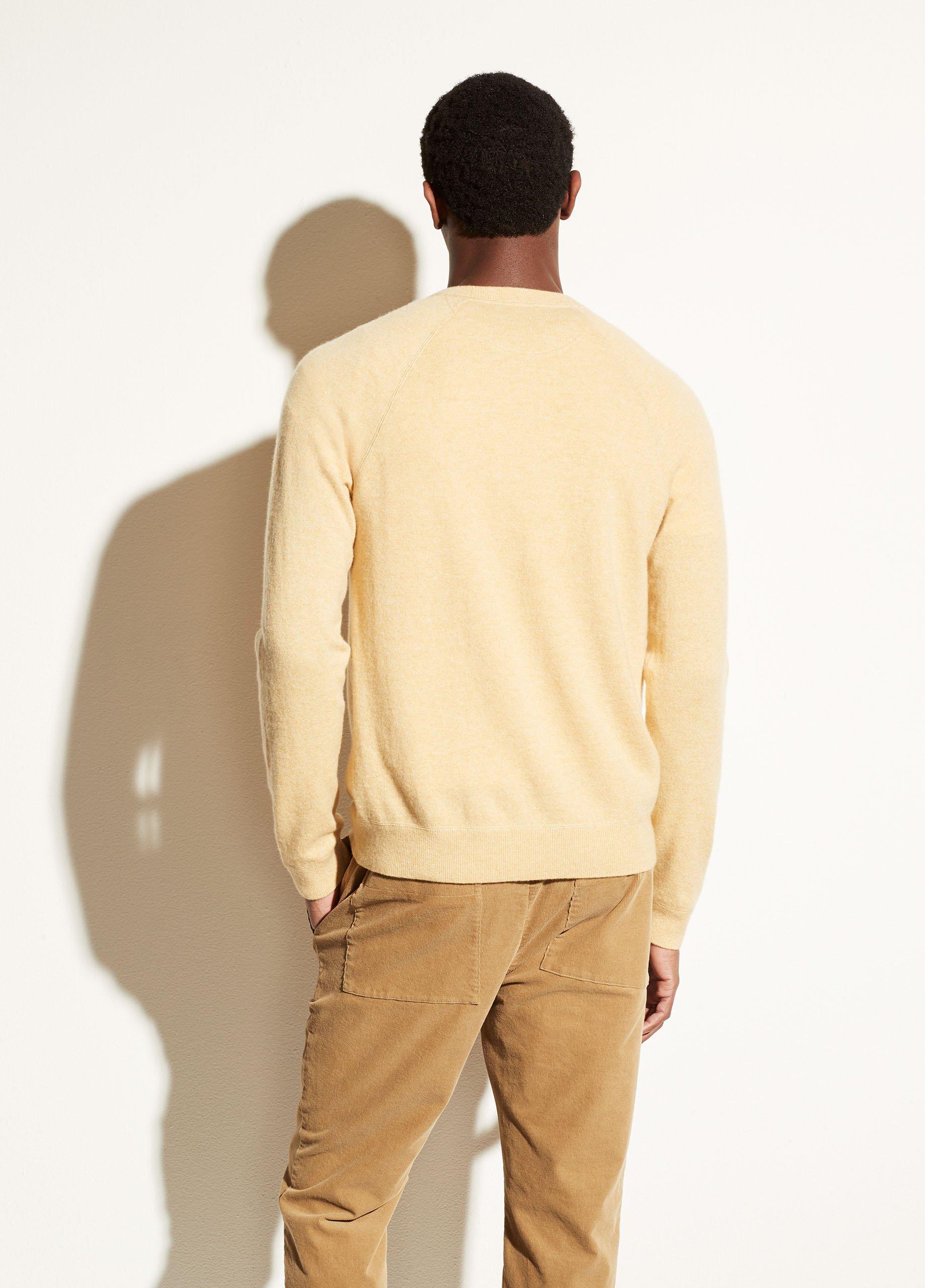Cashmere Jersey Raglan Crew image number 3