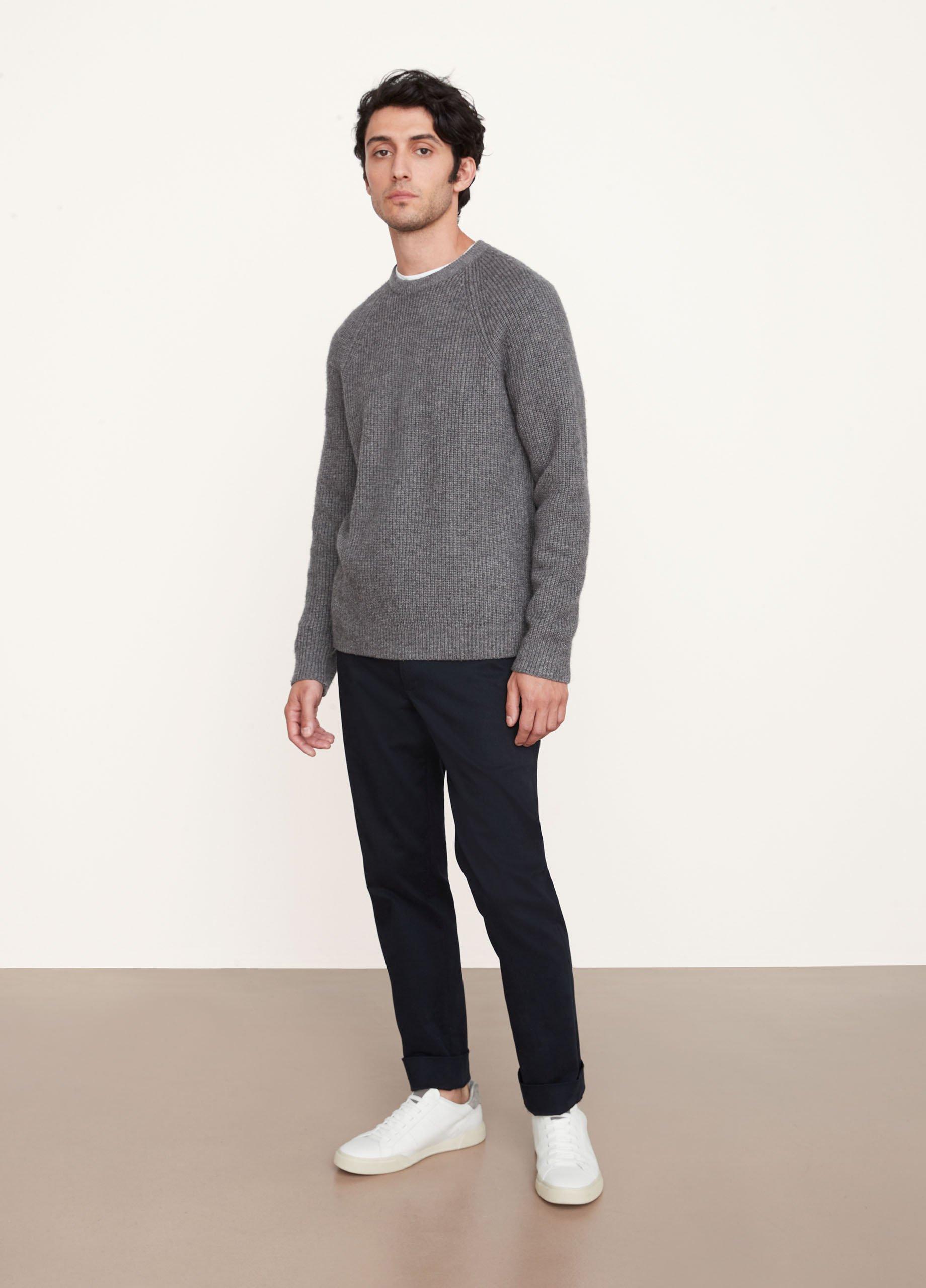 Raglan Ribbed Crew in Vince Products | Vince