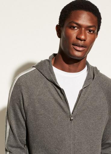 Cotton Cashmere Full Zip Hoodie image number 0