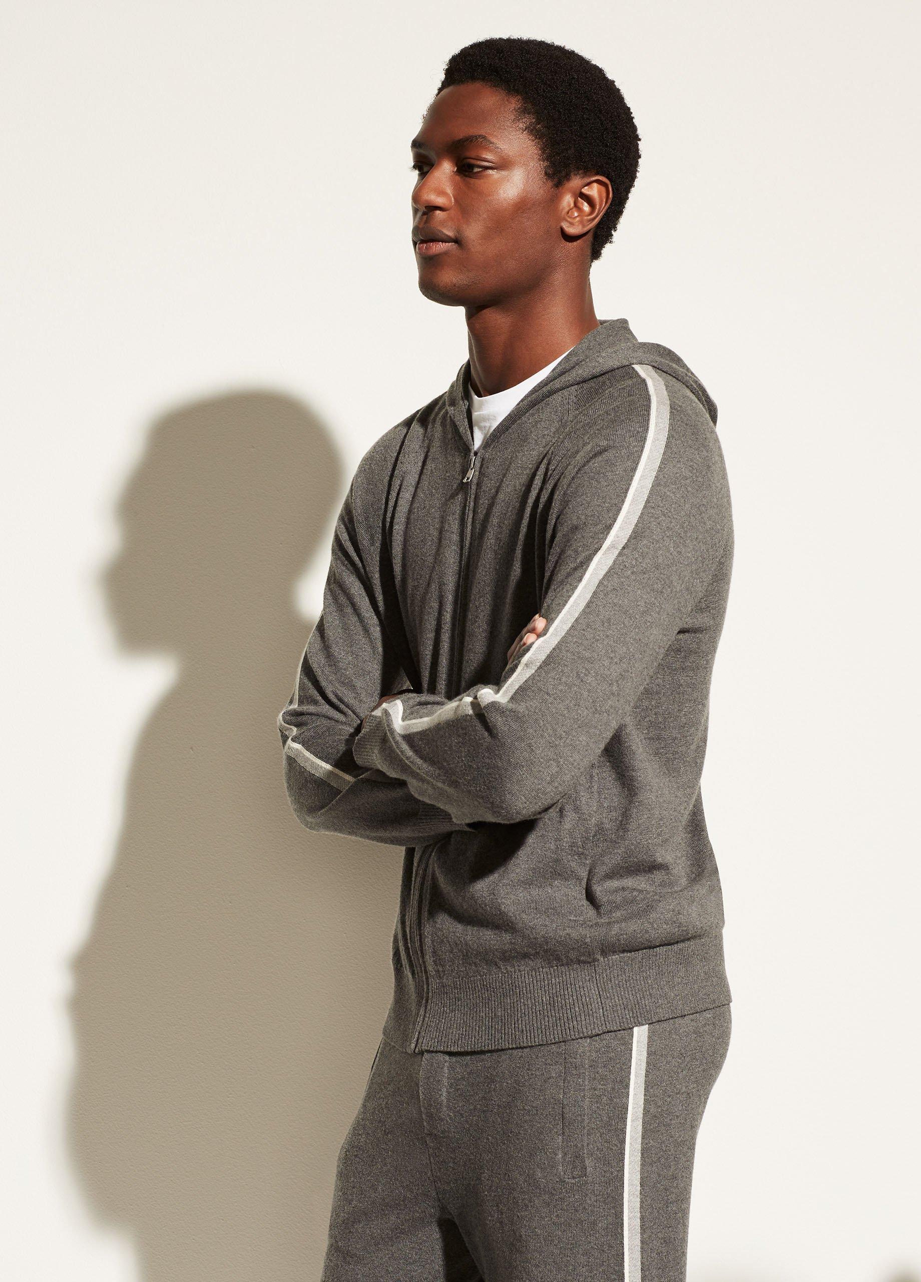 Cotton Cashmere Full Zip Hoodie image number 1