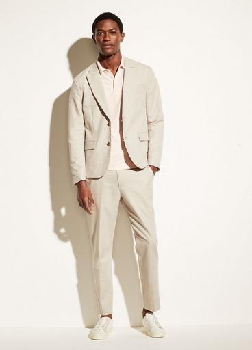 Linen Blend Modern Trouser image number 0