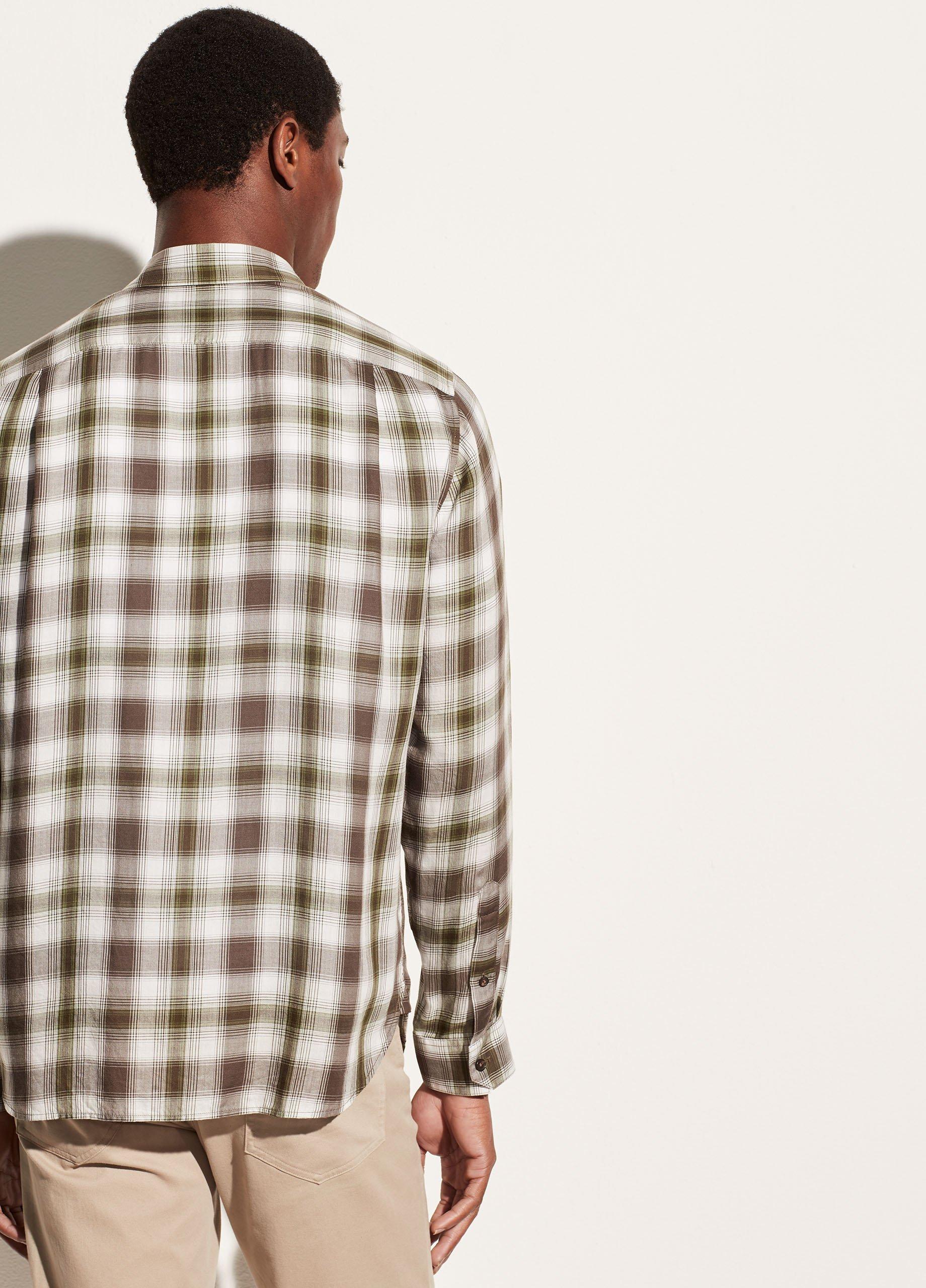 Twill Multi Plaid Long Sleeve image number 3