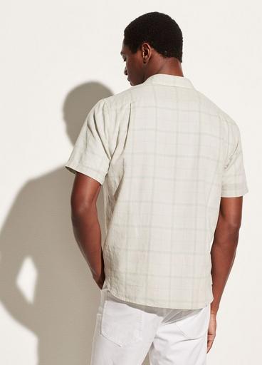 Linen Plaid Short Sleeve Shirt image number 3