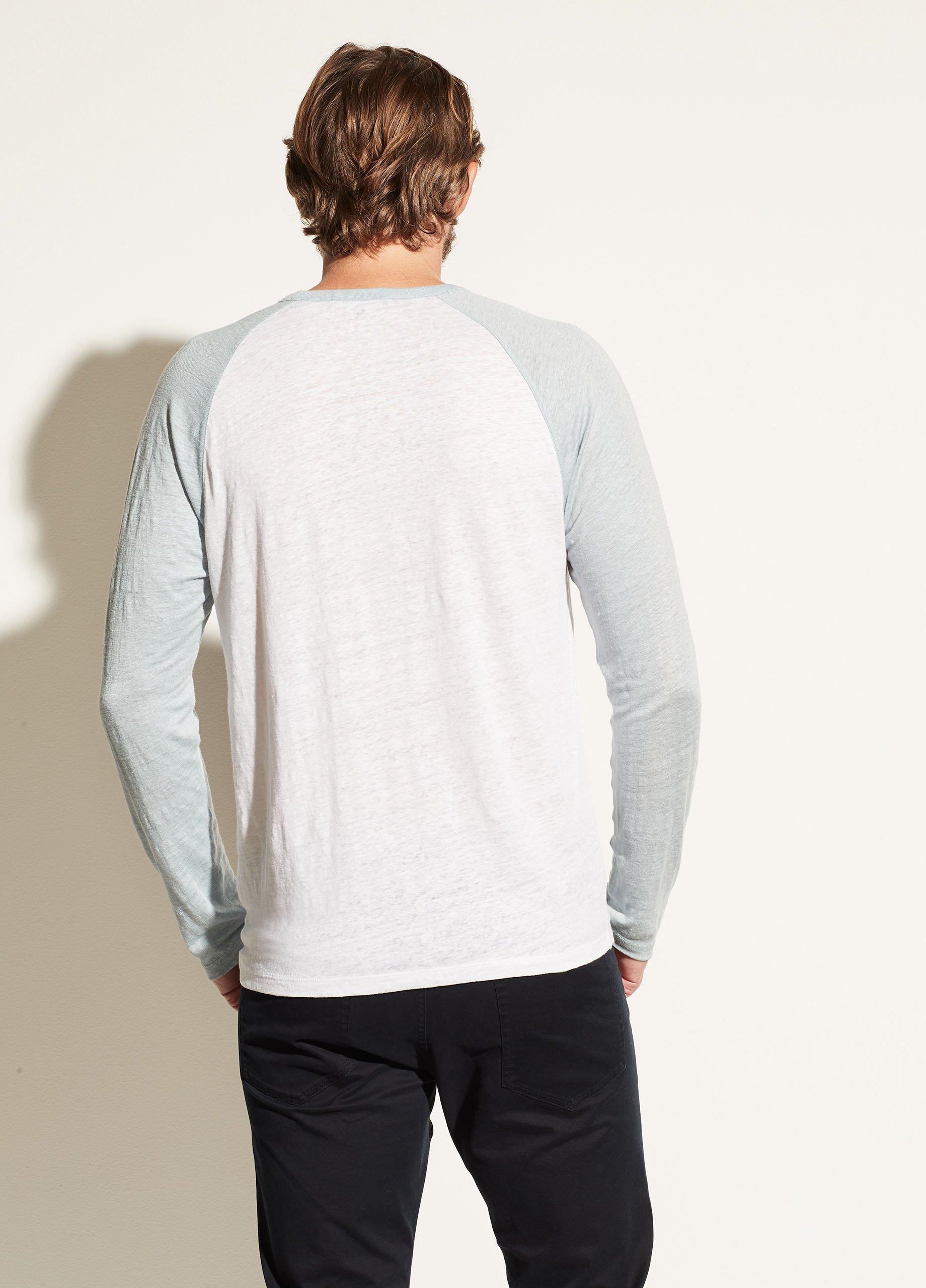 Linen Baseball Crew image number 2