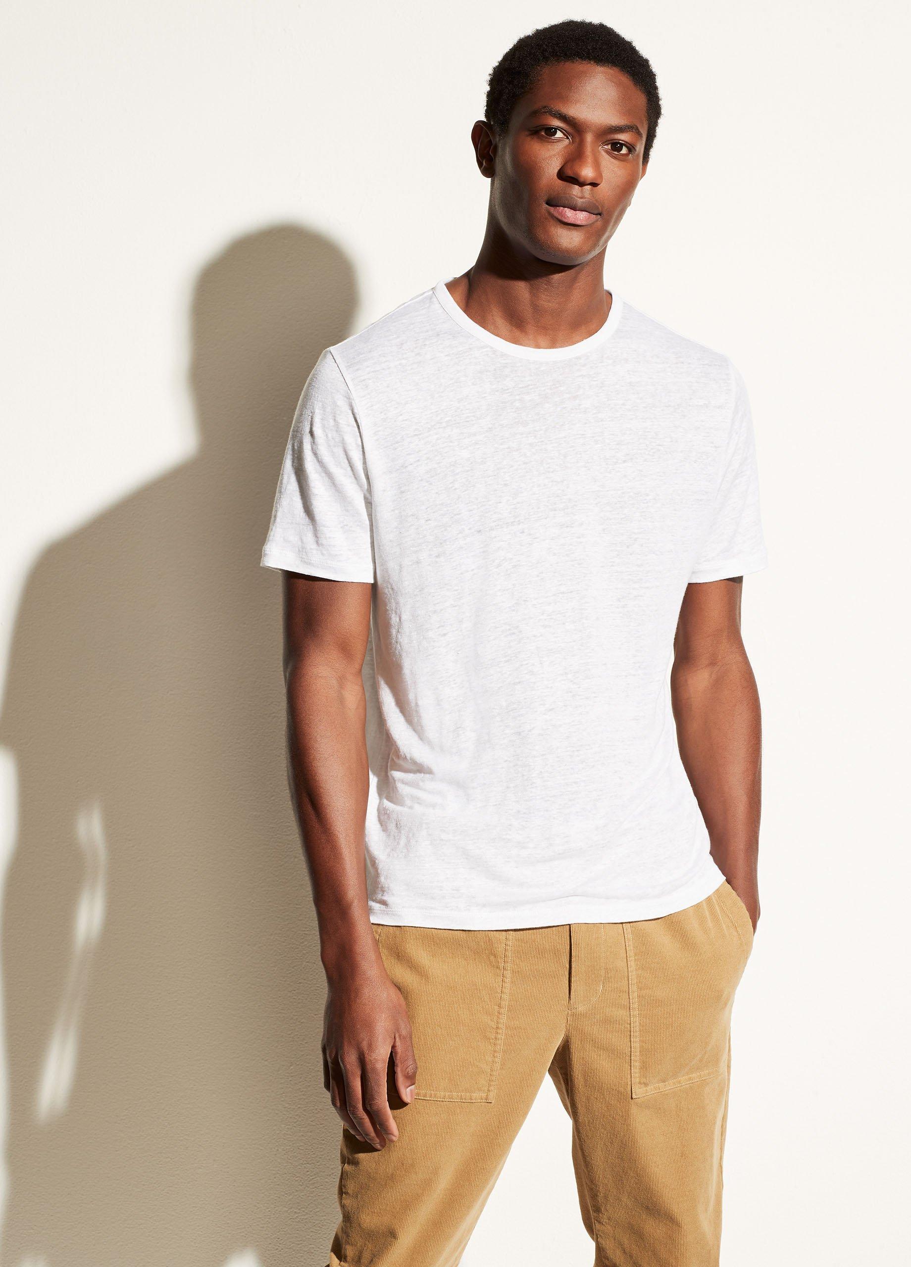 Linen Jersey Short Sleeve Crew image number 0
