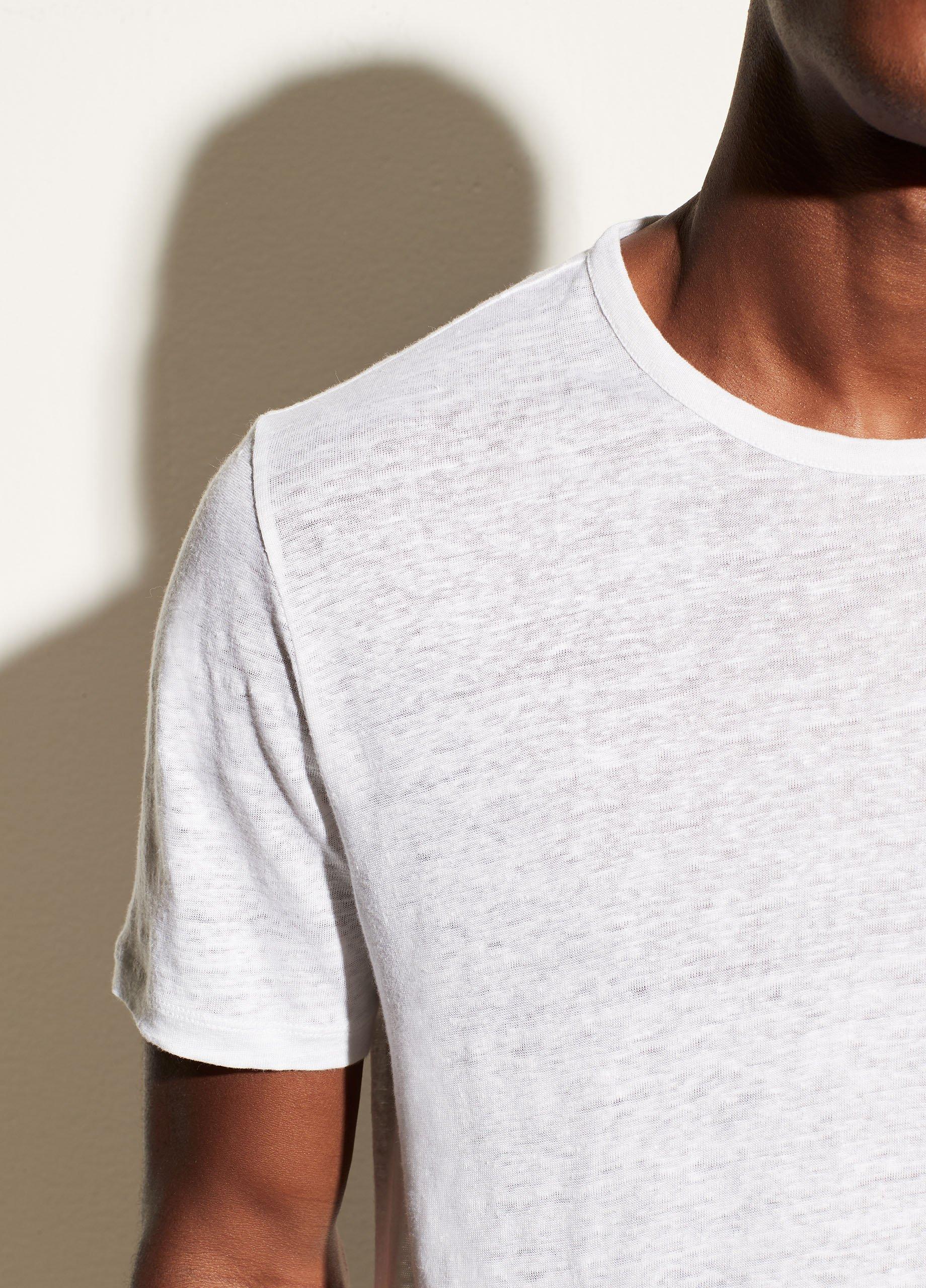 Linen Jersey Short Sleeve Crew image number 1