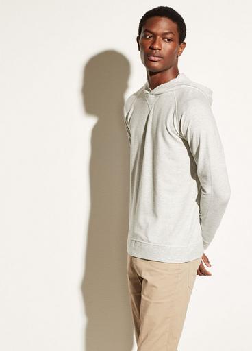 Cotton Cashmere Twill Popover Hoodie image number 2