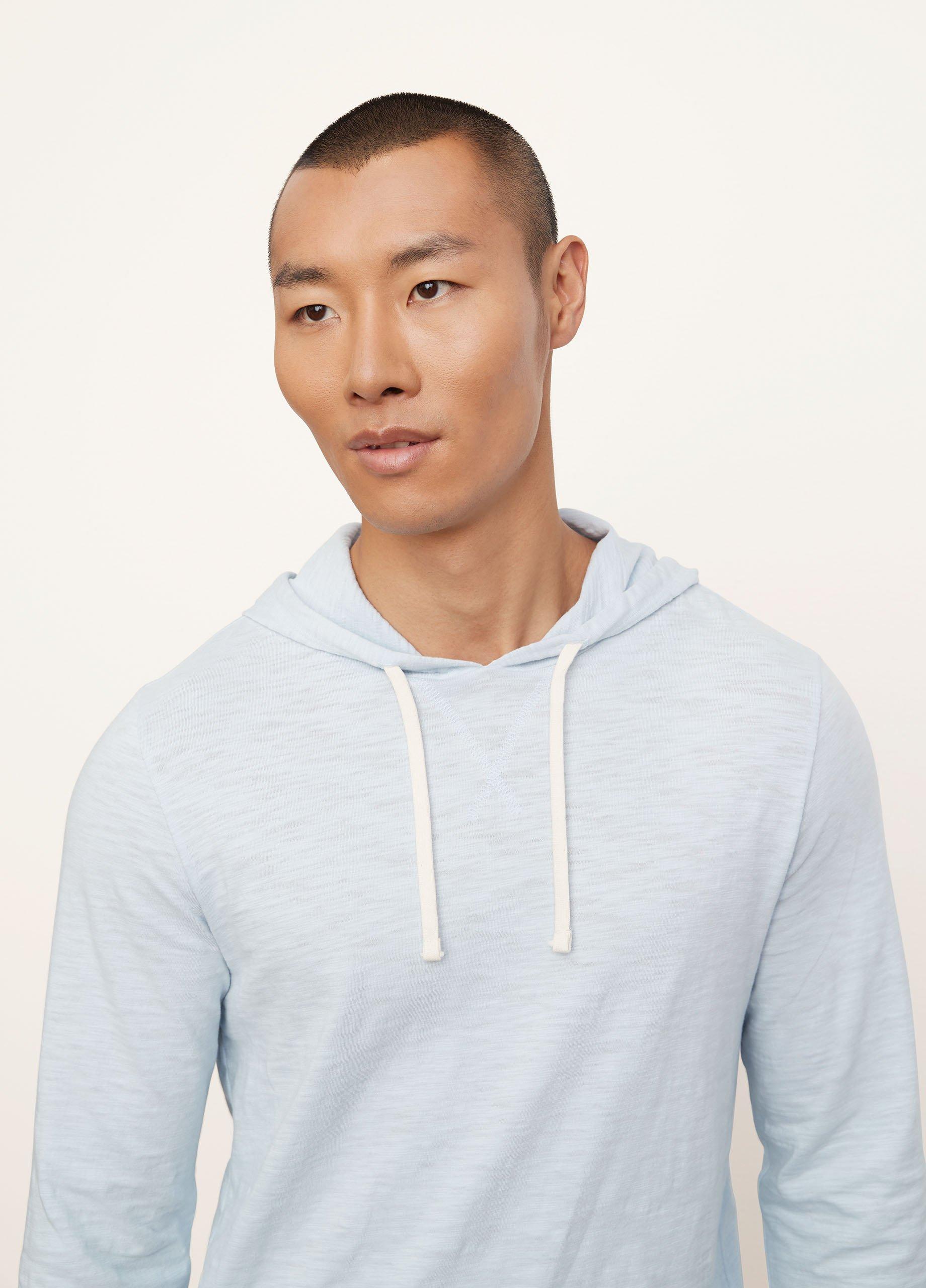 Textured Cotton Hoodie image number 1