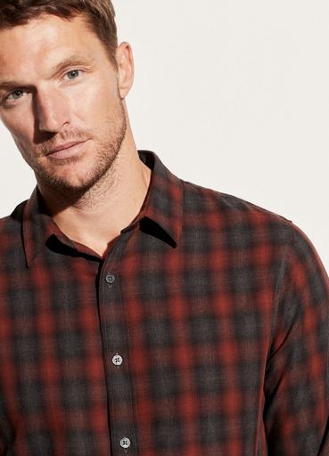 Canyon Shadow Plaid Long Sleeve image number 0