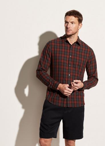 Canyon Shadow Plaid Long Sleeve image number 1