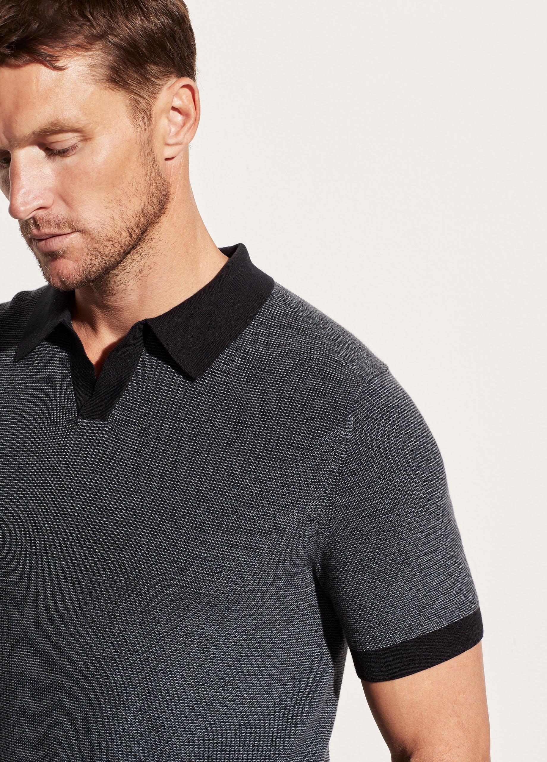 Johnny Collar Short Sleeve for Men Vince