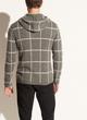 Plush Cashmere Plaid Pullover Hoodie image number 3