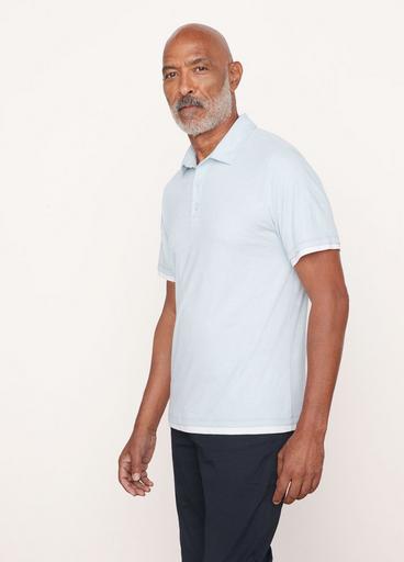 Double Layer Pima Cotton Short Sleeve Polo image number 2
