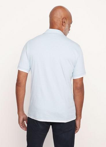 Double Layer Pima Cotton Short Sleeve Polo image number 3