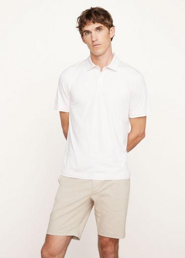 Double Layer Pima Cotton Short Sleeve Polo image number 1