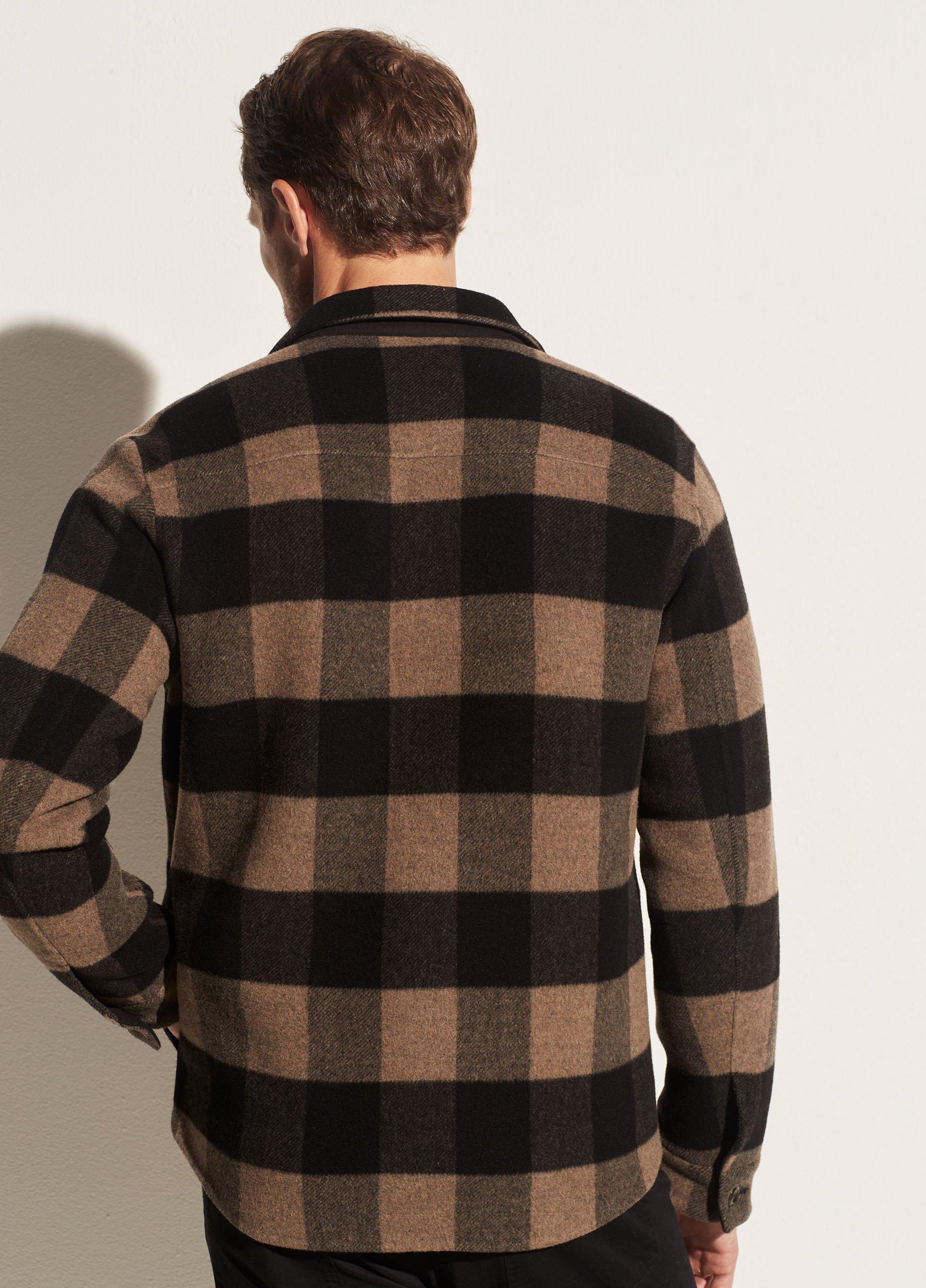 Check Plaid Overshirt image number 3