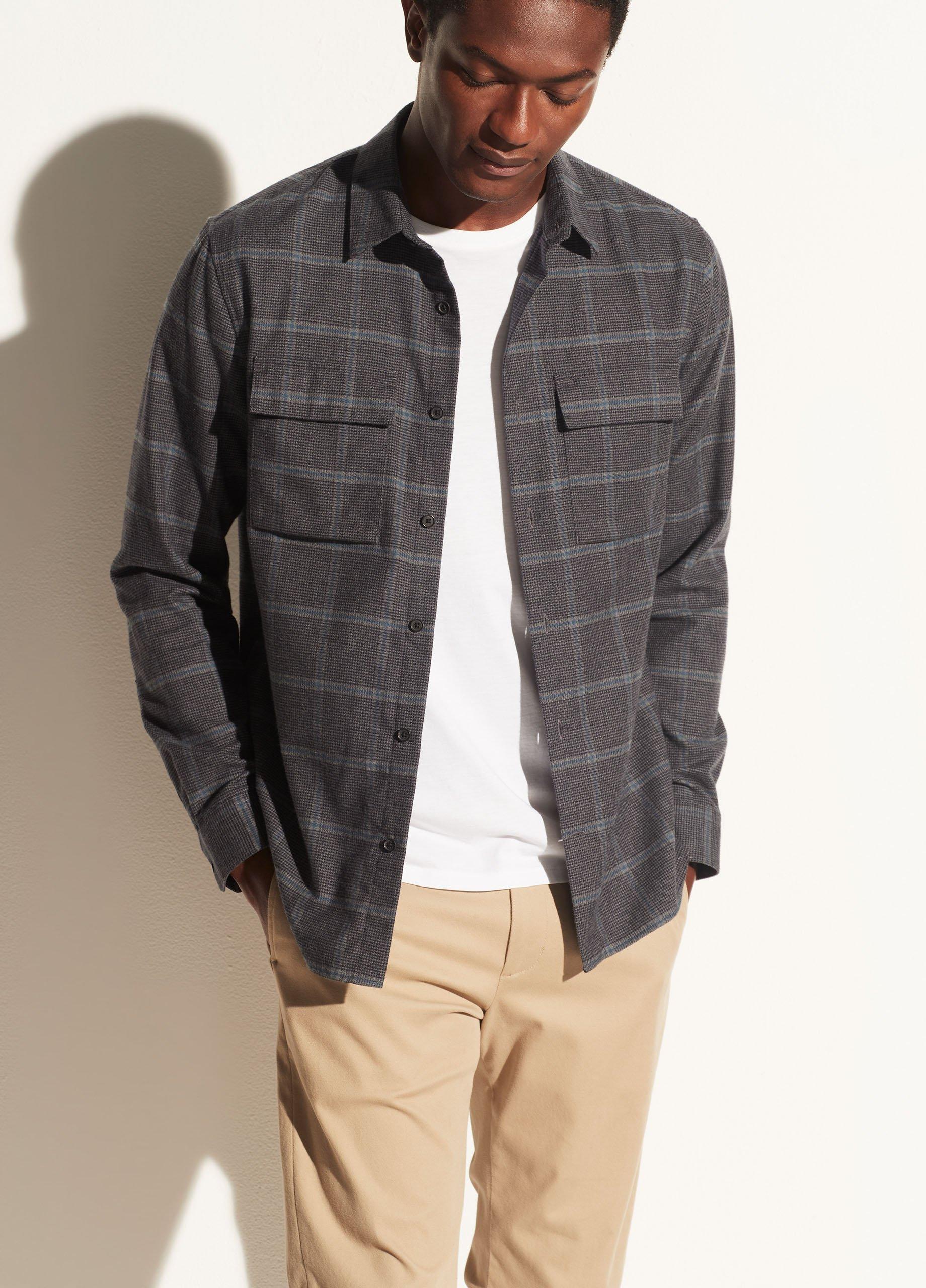 Houndstooth Windowpane Long Sleeve image number 0