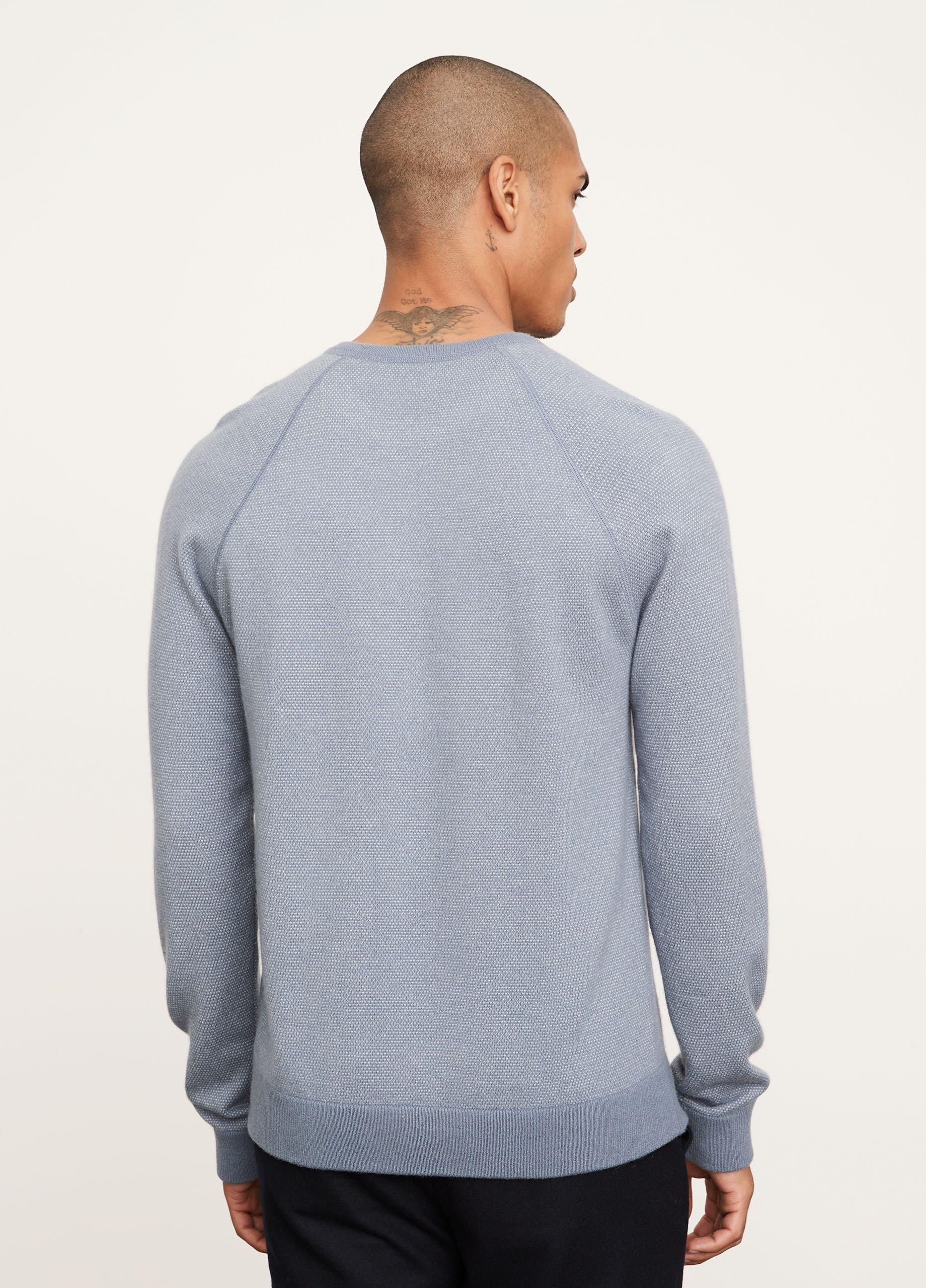 Birdseye Raglan Long Sleeve Crew image number 3