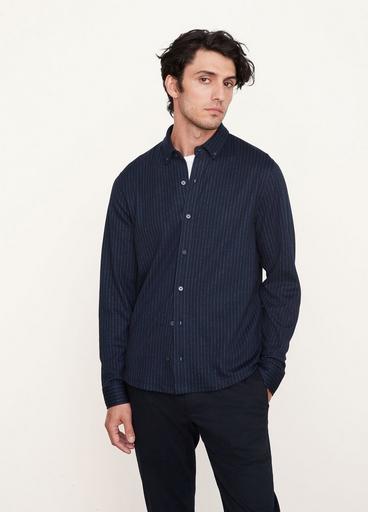 Faded Stripe Button-Down Shirt image number 1