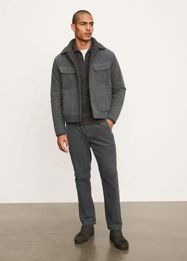 Sherpa Lined Corduroy Trucker image number 0