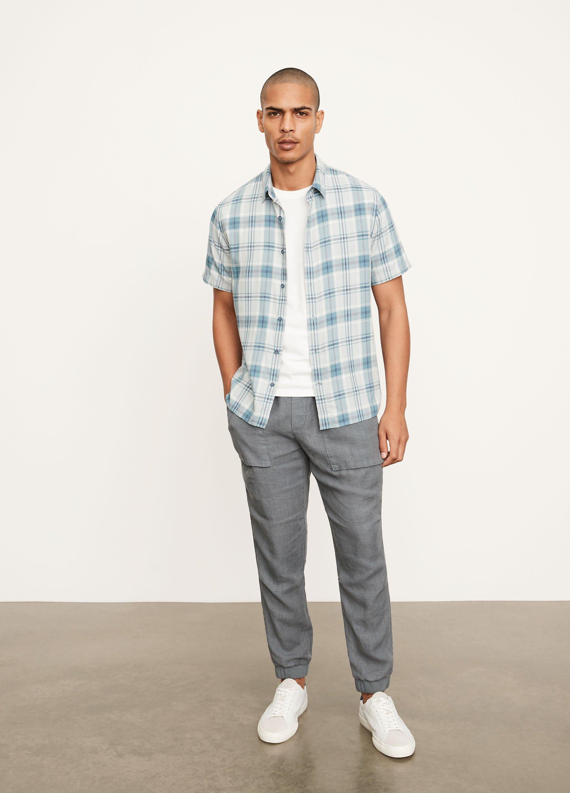 Shoreline Plaid Short Sleeve image number 0