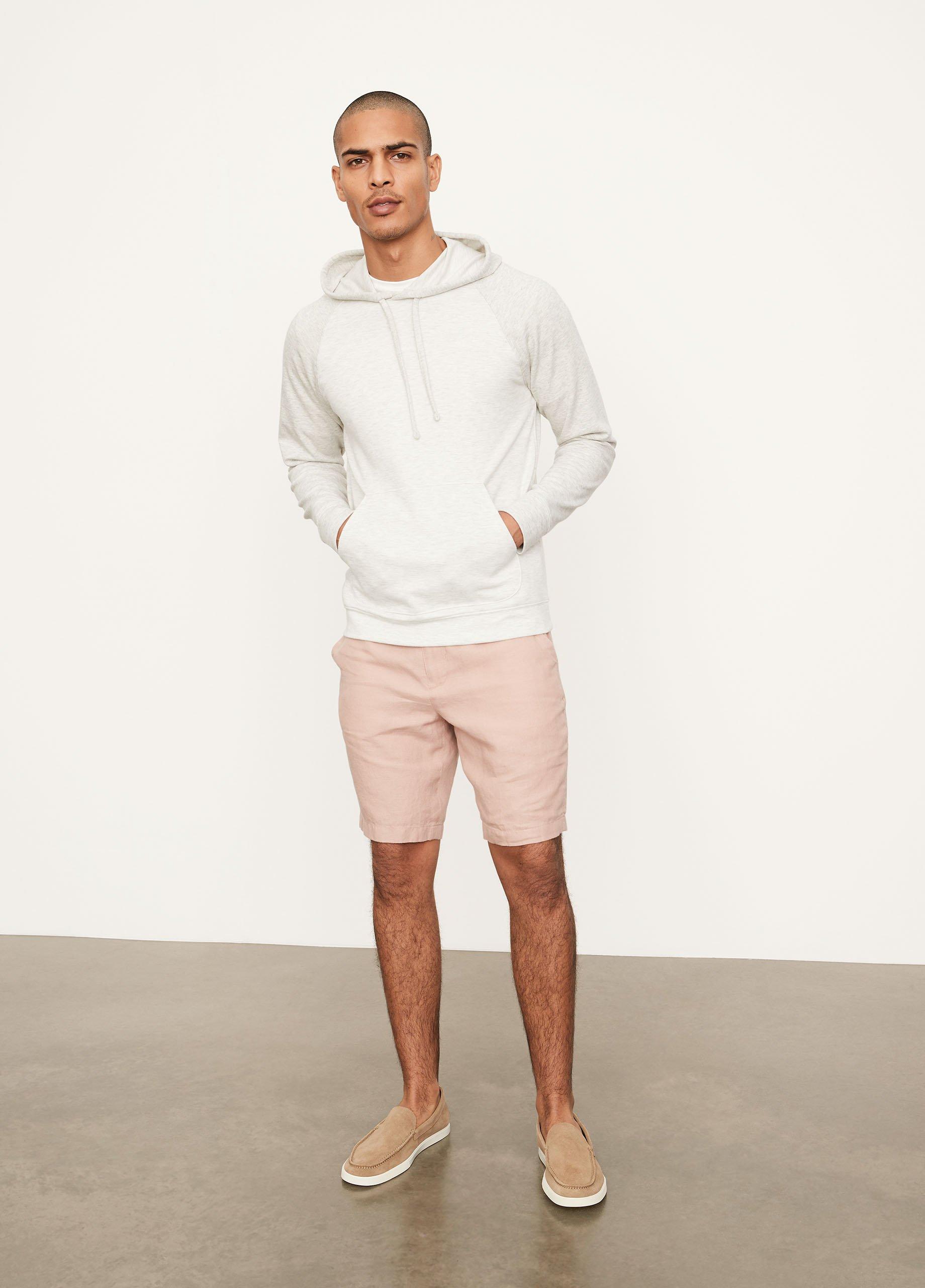 Color Block Double Knit Pull Over Hoodie image number 0