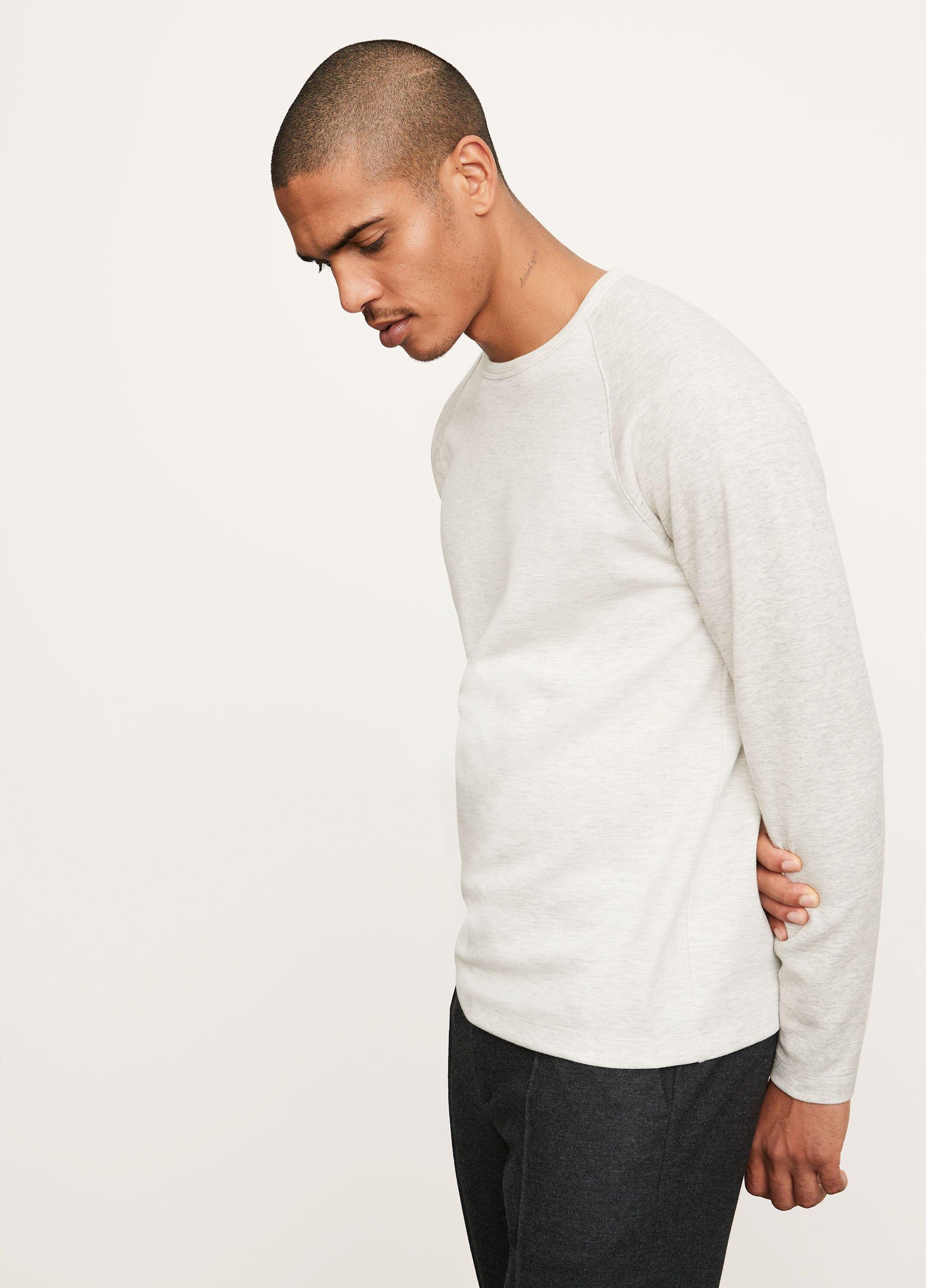 Color Block Double Knit Baseball Crew image number 2