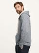 Textured Double Knit Henley Hoodie image number 2