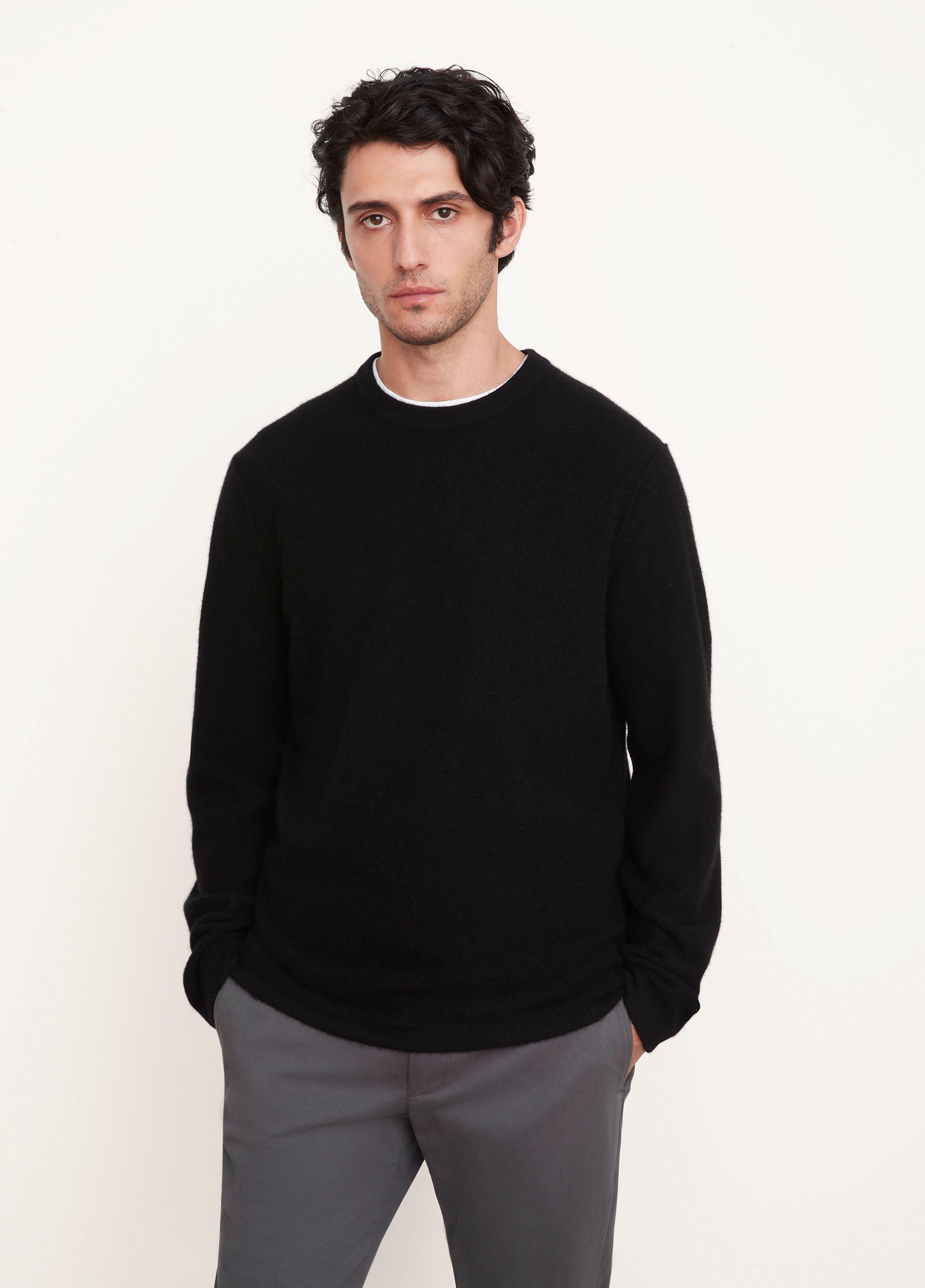 Plush Cashmere Crew Neck Sweater image number 1
