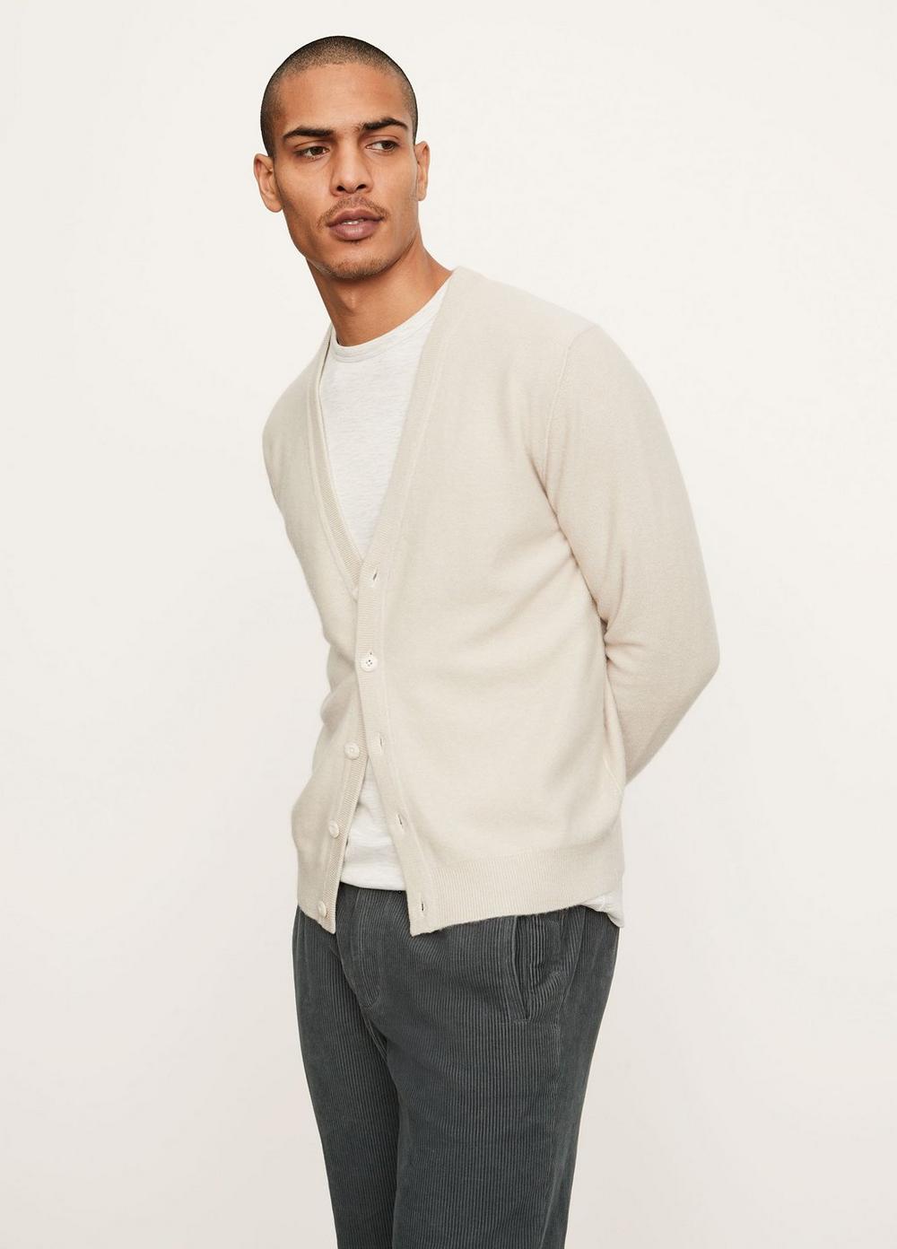 Boiled Cashmere Cardigan