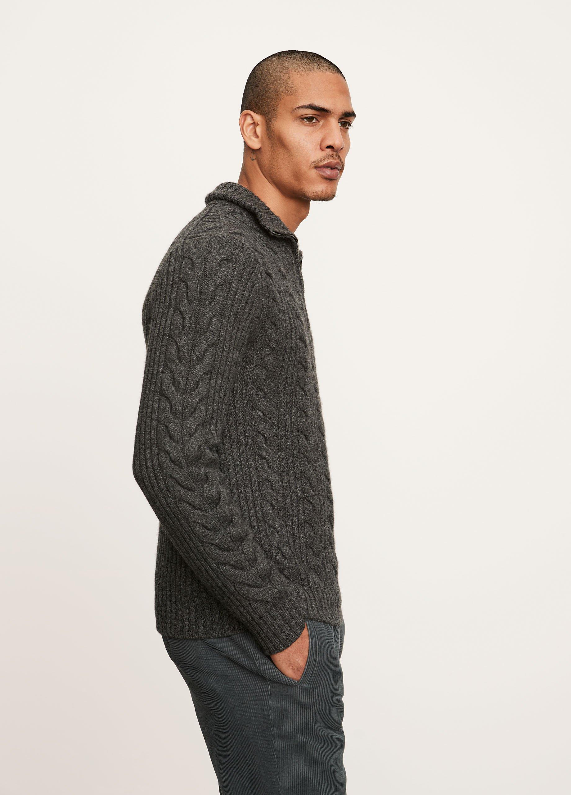 Cable Quarter Zip image number 2