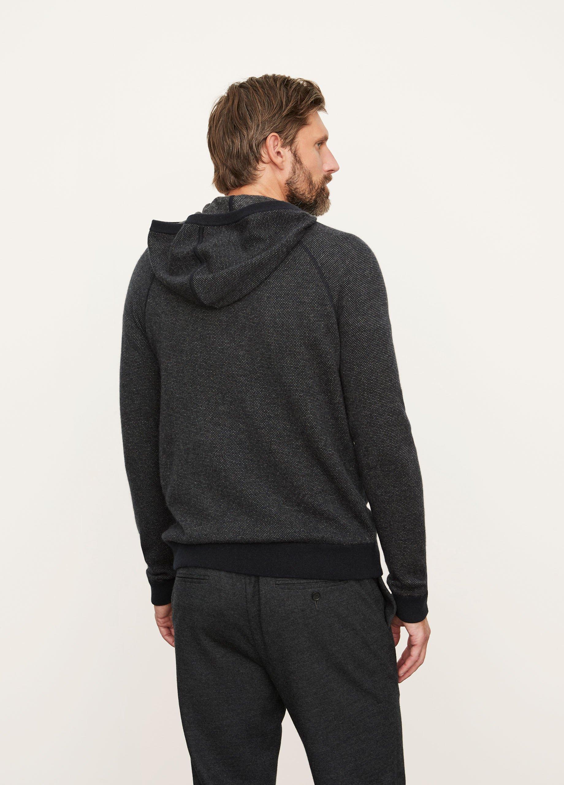 Birdseye Raglan Popover Hoodie in Vince Products Men | Vince