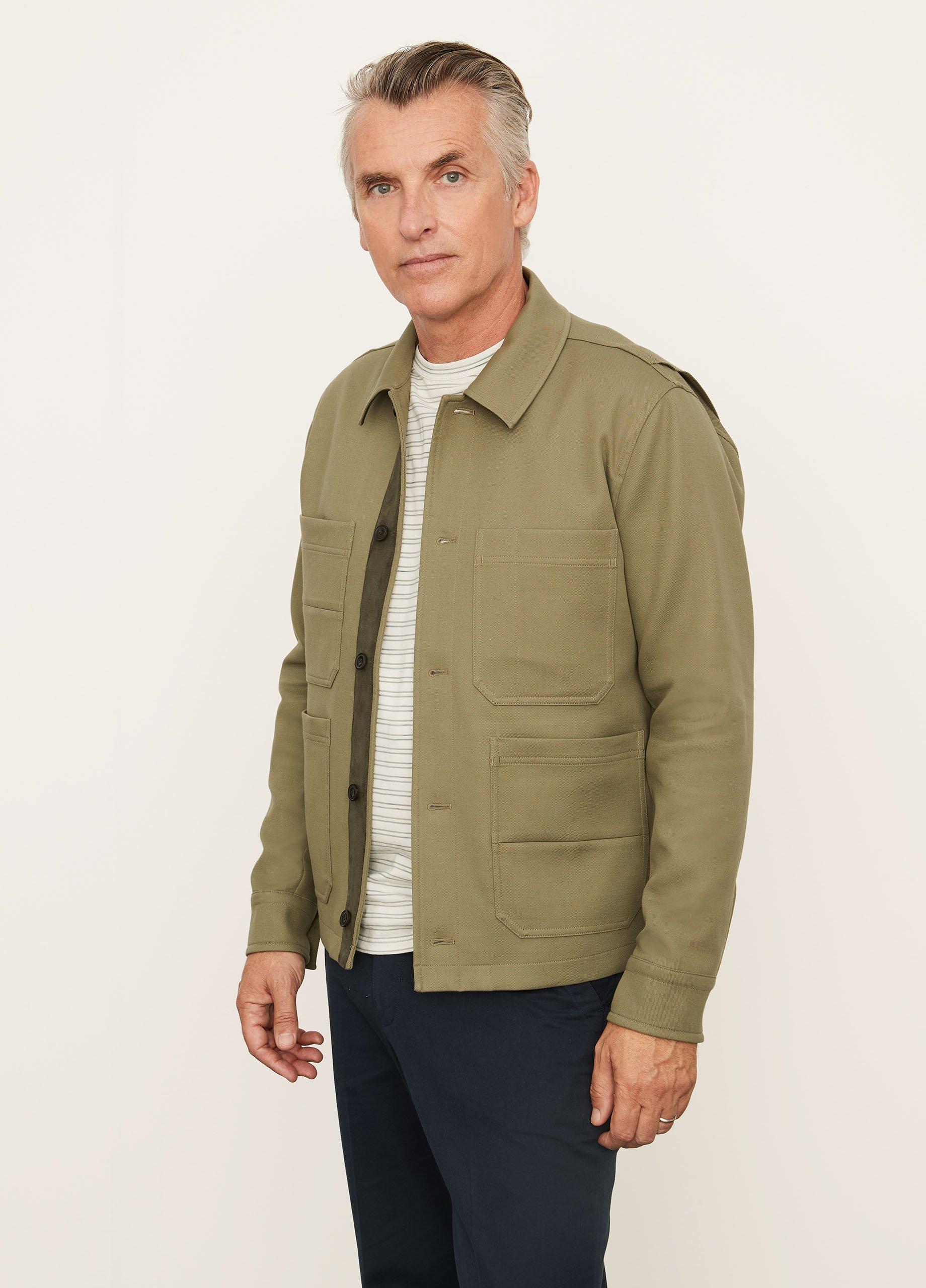 Mixed-Media Chore Jacket image number 2