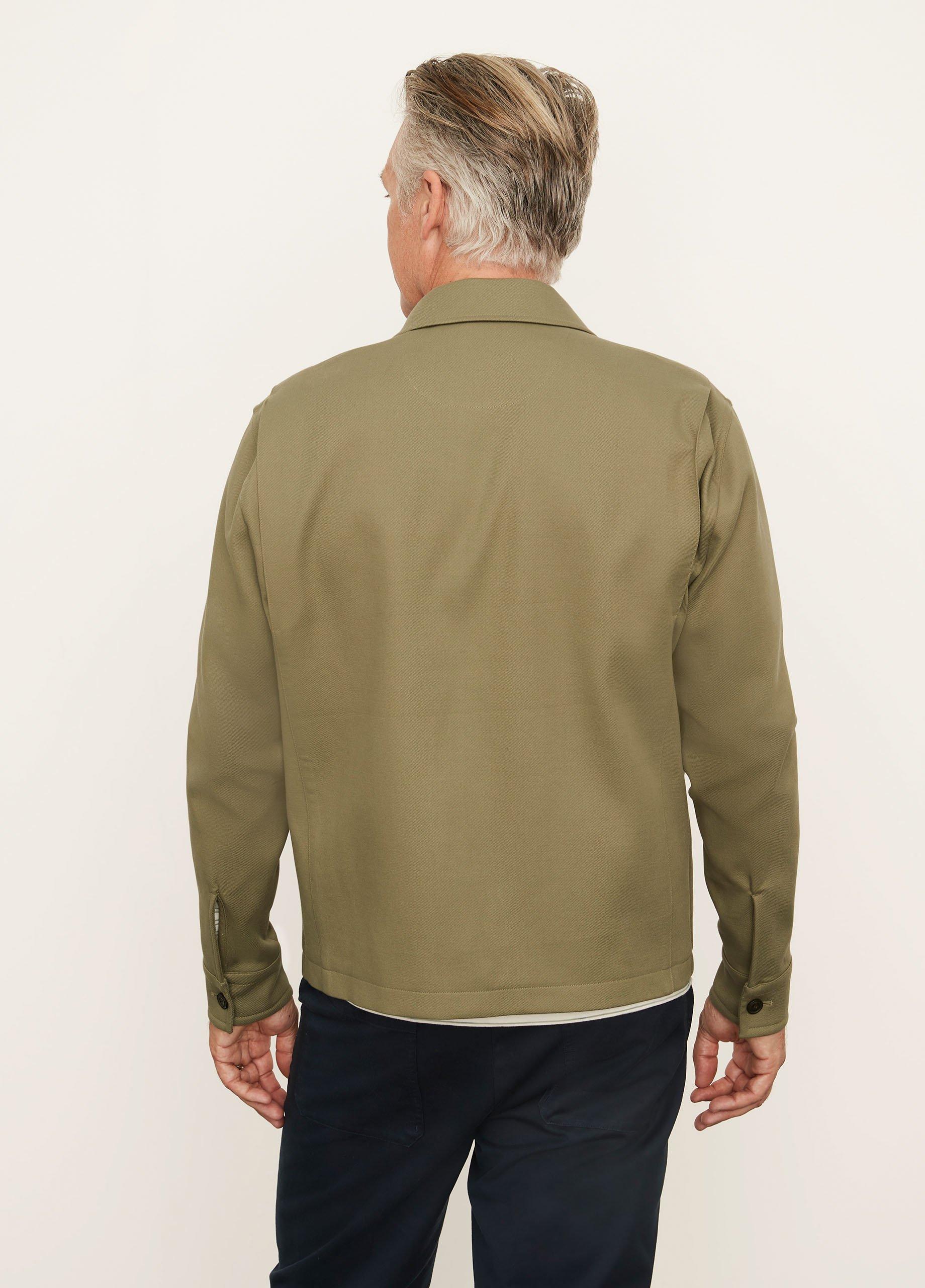 Mixed-Media Chore Jacket image number 3