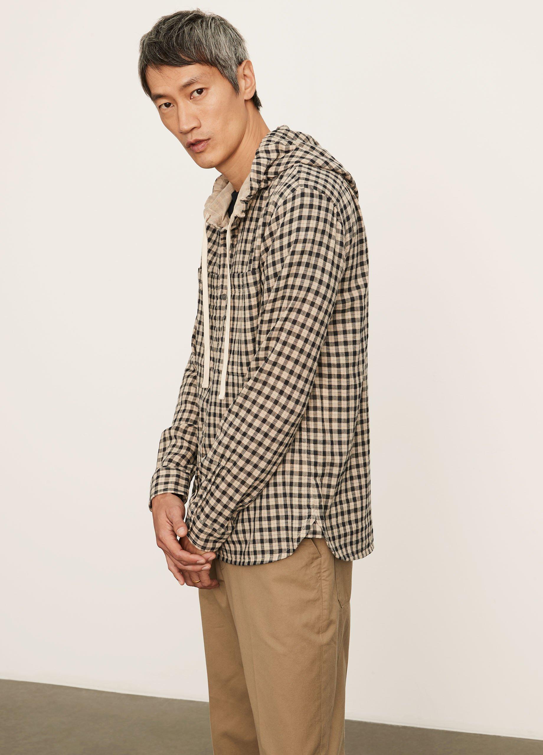 Desert Plaid Hooded Long Sleeve image number 2