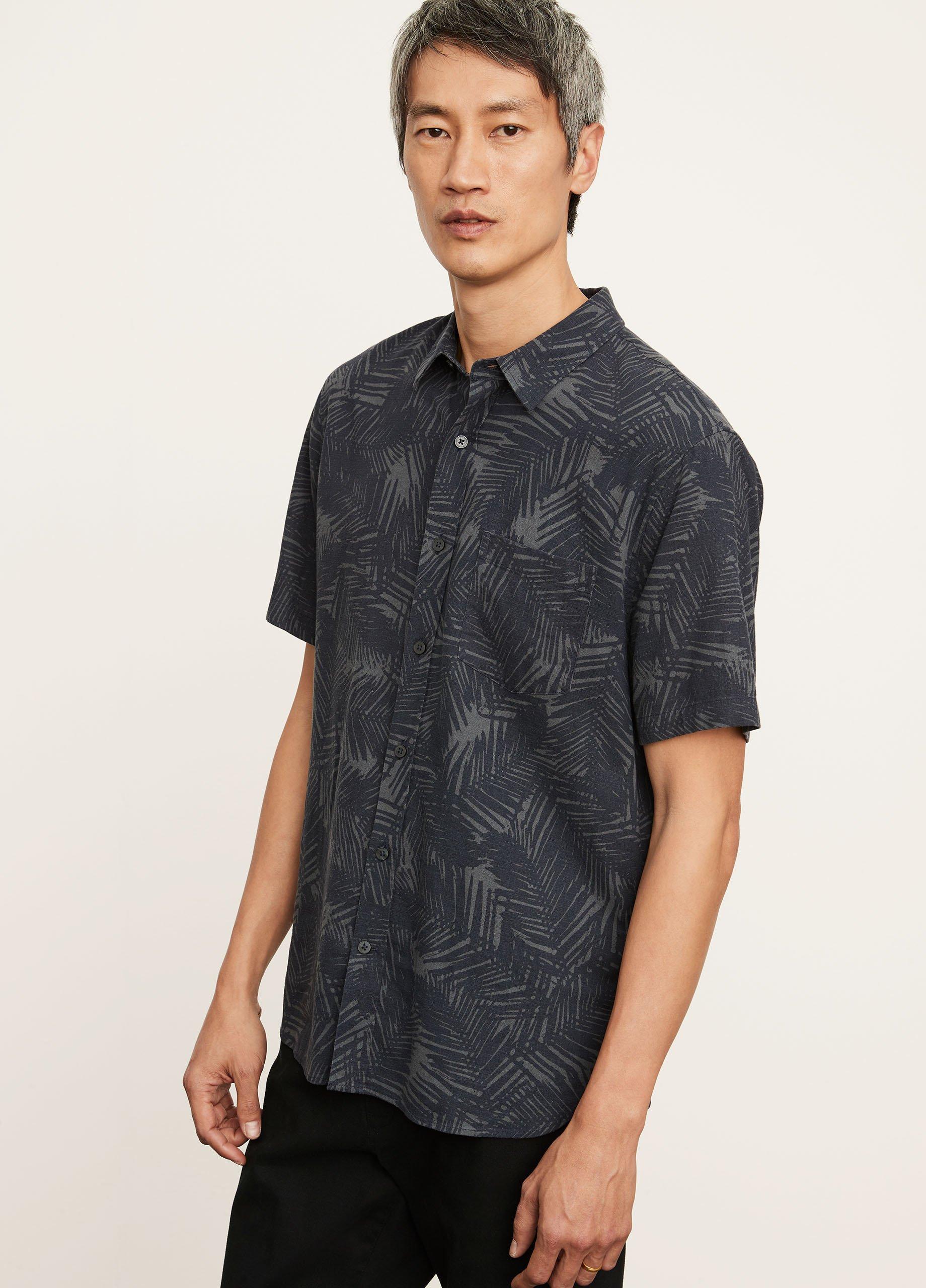 Palm Print Short Sleeve Shirt image number 2