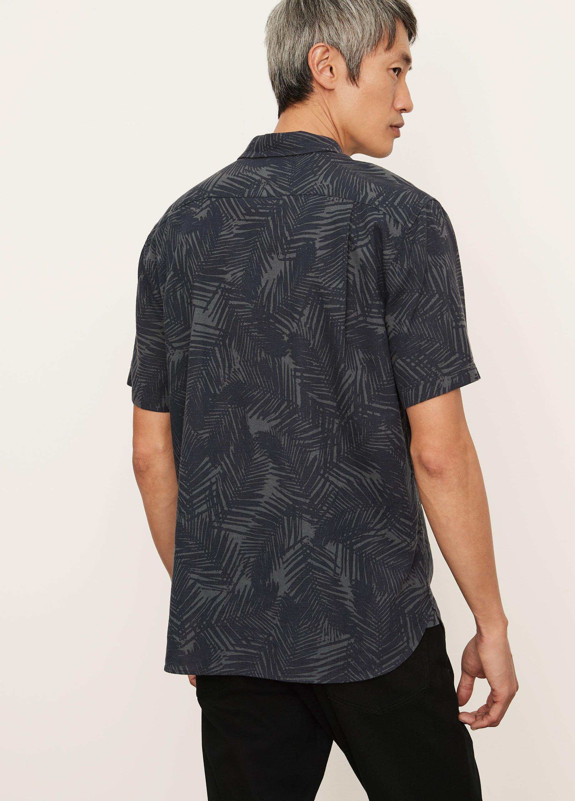 Palm Print Short Sleeve Shirt image number 3