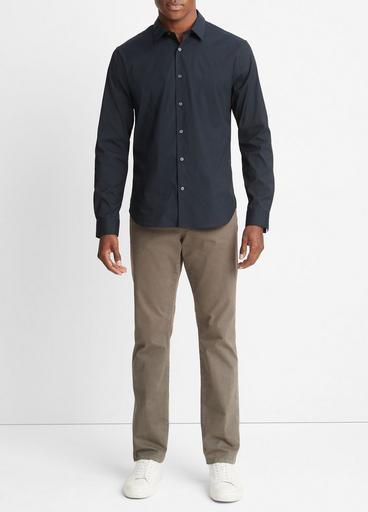 Cotton-Blend Long-Sleeve Shirt image number 0