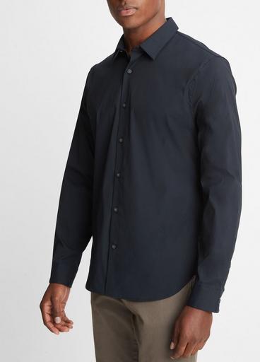 Cotton-Blend Long-Sleeve Shirt image number 2