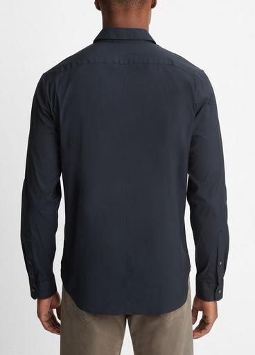 Cotton-Blend Long-Sleeve Shirt image number 3