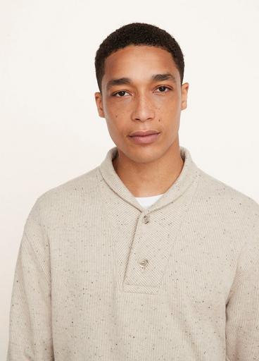 Double-Knit Shawl-Collar Henley image number 1