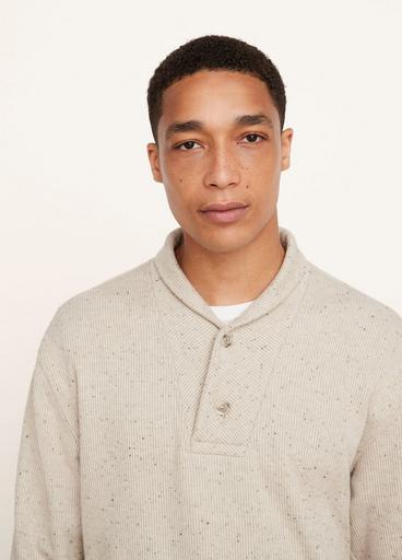 Double Knit Shawl Collar Henley image number 1
