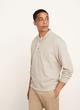 Double Knit Shawl Collar Henley image number 2