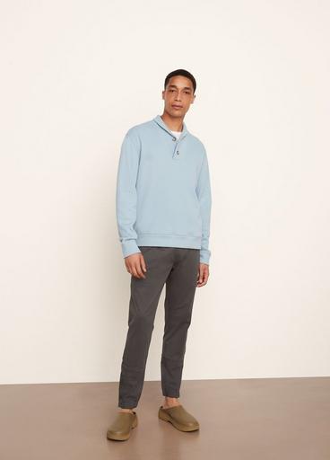 Double Knit Shawl Collar Henley in Tees & Hoodies | Vince