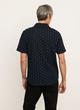 Jacquard Short Sleeve Button Down Shirt image number 3
