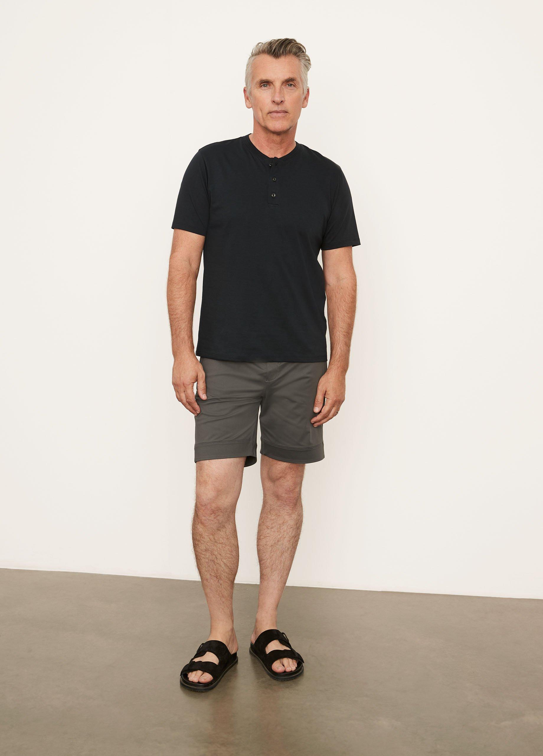 Pima Cotton Short Sleeve Henley image number 0