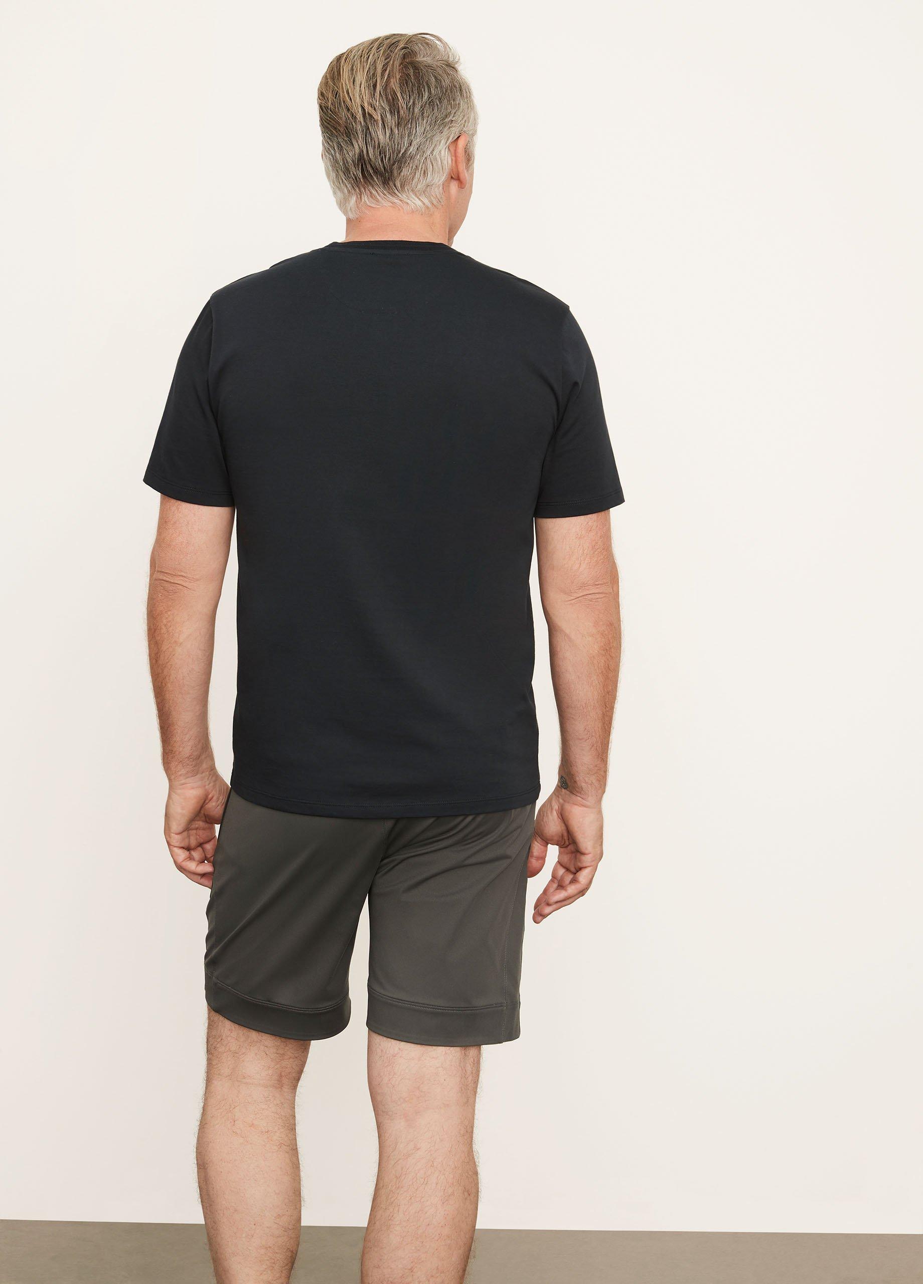 Pima Cotton Short Sleeve Henley image number 3
